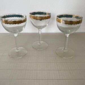 Cocktail Stemware Glasses – Set of 3